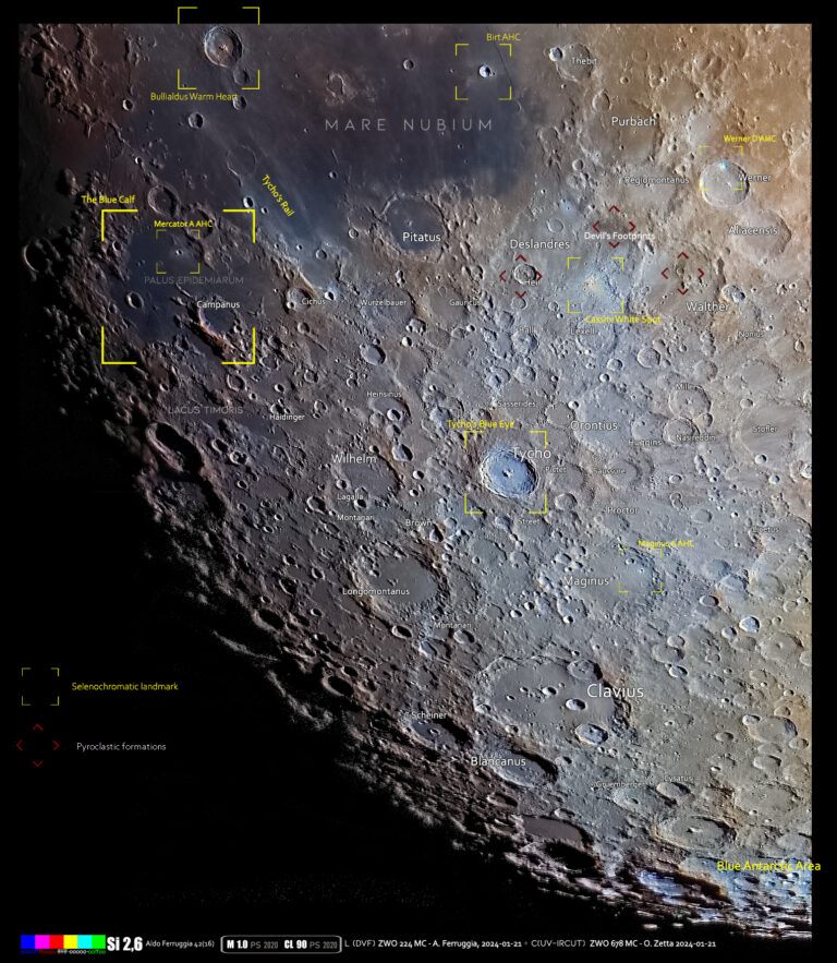 La Lune : Est-ce que le nom d&rsquo;un cratère change selon les pays ?