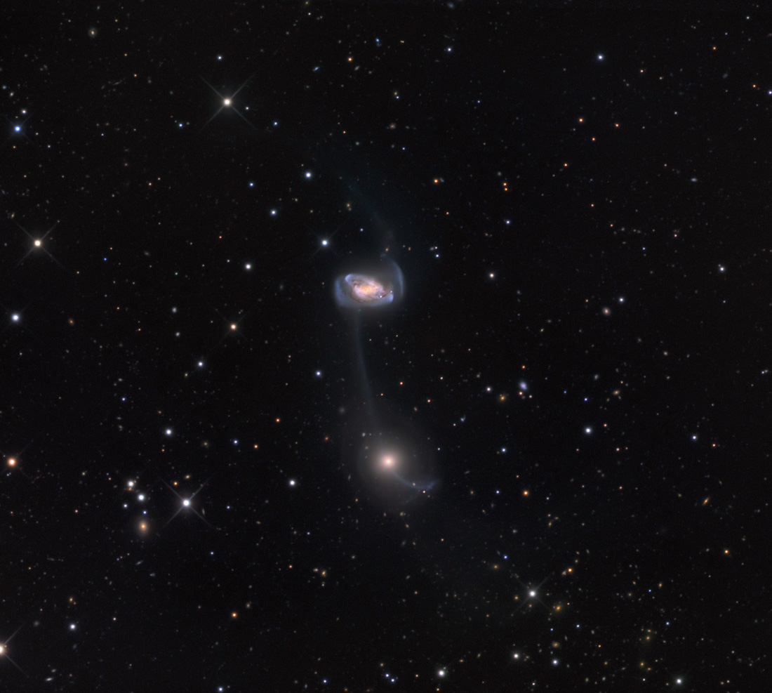 NGC 5216 : Est-ce une simple galaxie ou un champ de bataille cosmique ?