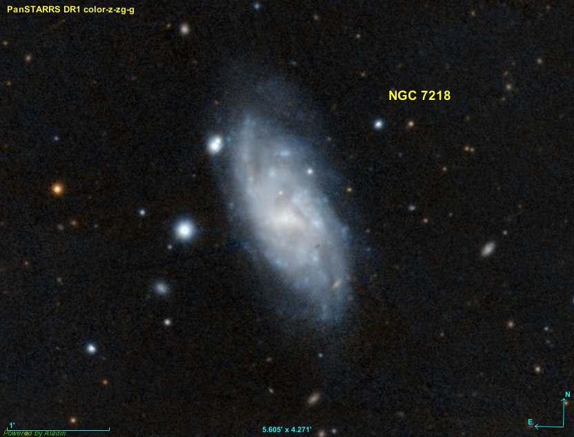 Une galaxie, mille histoires : le mystère NGC 7218